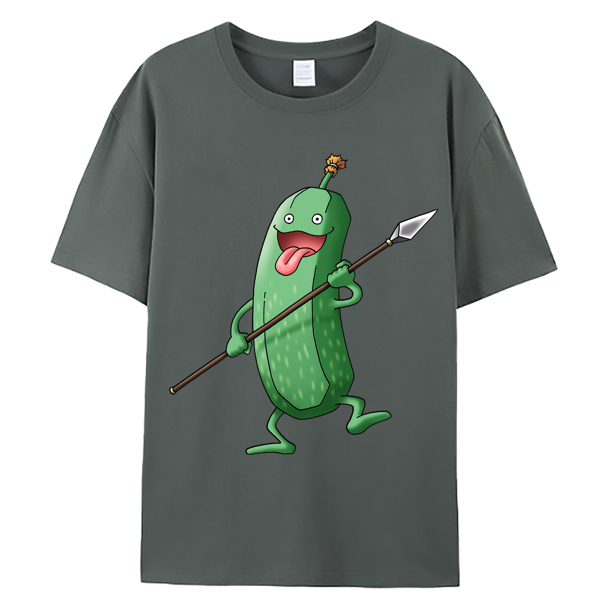 （画像用） ドラゴンクエスト Doragon Kuesuto Dragon Quest 綿100％ メンズ半袖Tシャツ｜肌触りやわらか＆通気性